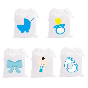 

Baby Shower Theme Birthday Party Favor Bags Candy Bags Gifts Bags Baptism Kids Birthday Favor Bags Party Supplies Baby Shower