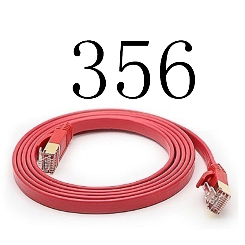 

356# MEIBAI CAT5 Flat Ethernet Cable Networking Ethernet Patch Cord LAN Cable CAT5