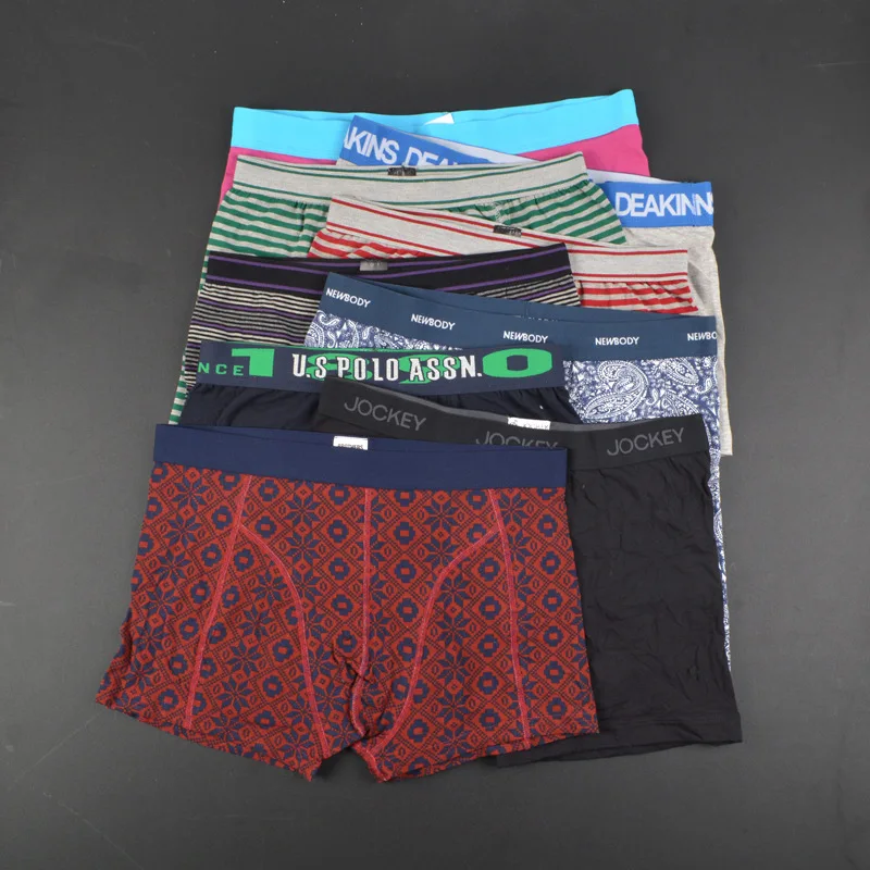 

48pcs/Lot Mixed Designs Boy Boxers Underwear Size 14T-20T Male Under Panties Cotton Soft Comfortable Brief Boxers Underpants
