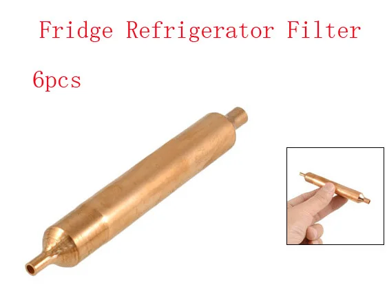 

Copper Tone Replacement Filter for Fridge Refrigerator 6pcs