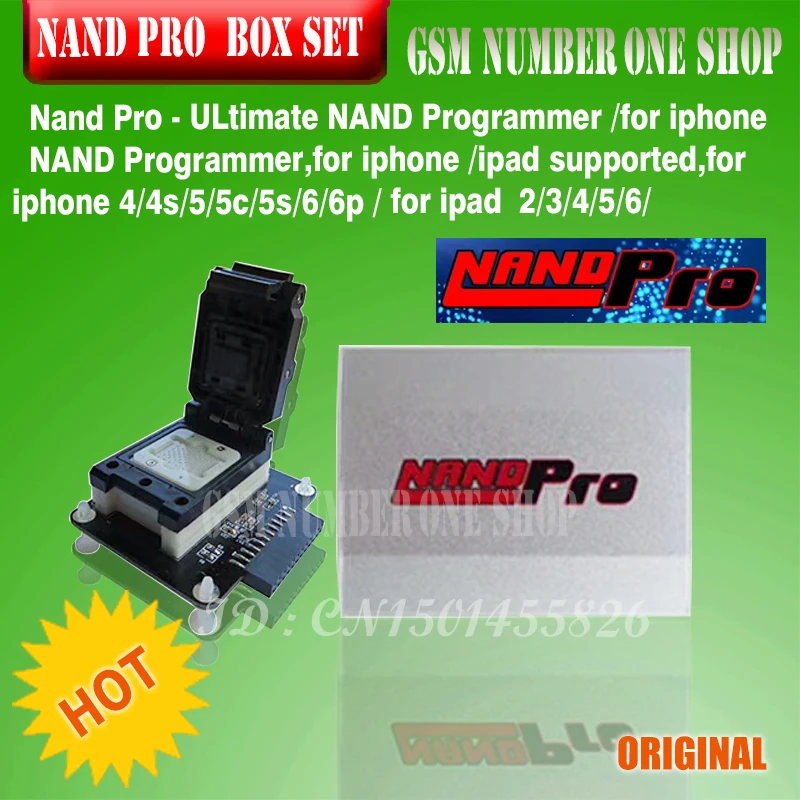 Новый программатор Nand Pro Ultimate NAND Flasher/ ip nand для iphone 4/4s/5/5c/6/6p/для ipad 2/3/4/5/6/|nand flasher|nand