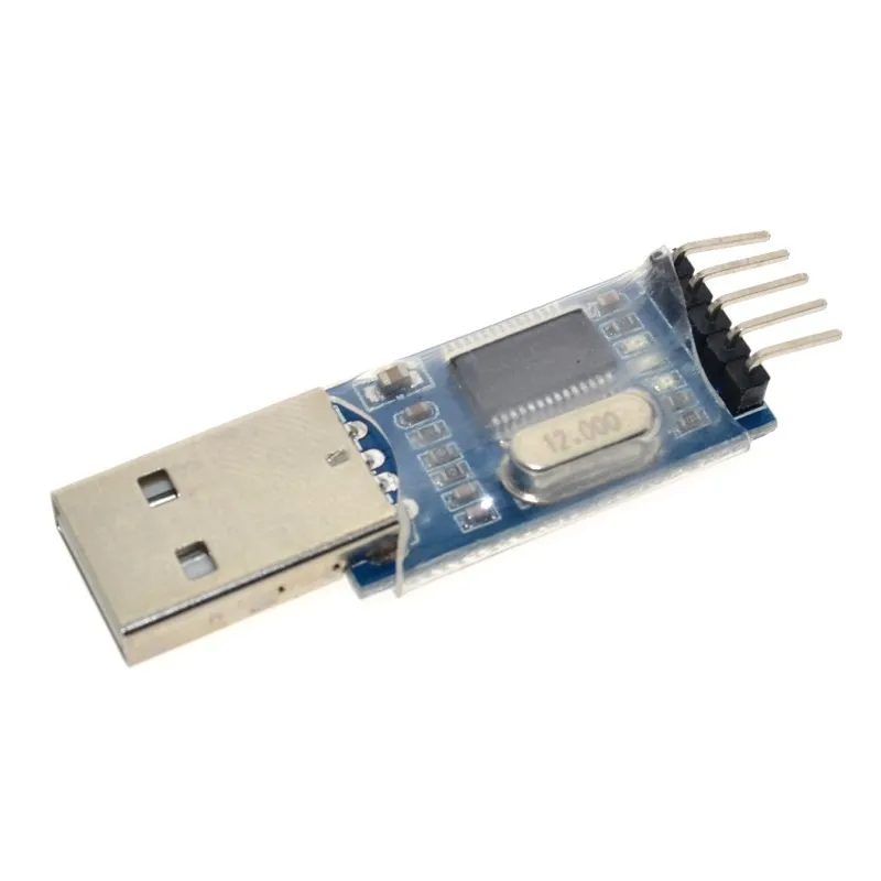 Кабель загрузки модуля PL2303HX на микроконтроллере STC USB в блок программирования TTL