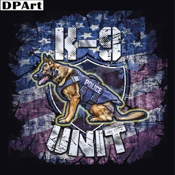 

Diamond Painting Full Square/Round Drill The Police Dog 5D Daimond Painting Embroidery Cross Stitch Kit Mosaic Rhinestone Y083