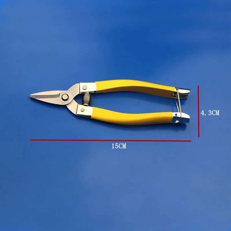 Садовые ножницы из нержавеющей стали, ножницы для резки садовой травы, цветочные ножницы, секатор для прививки, ручные садовые ножницы для