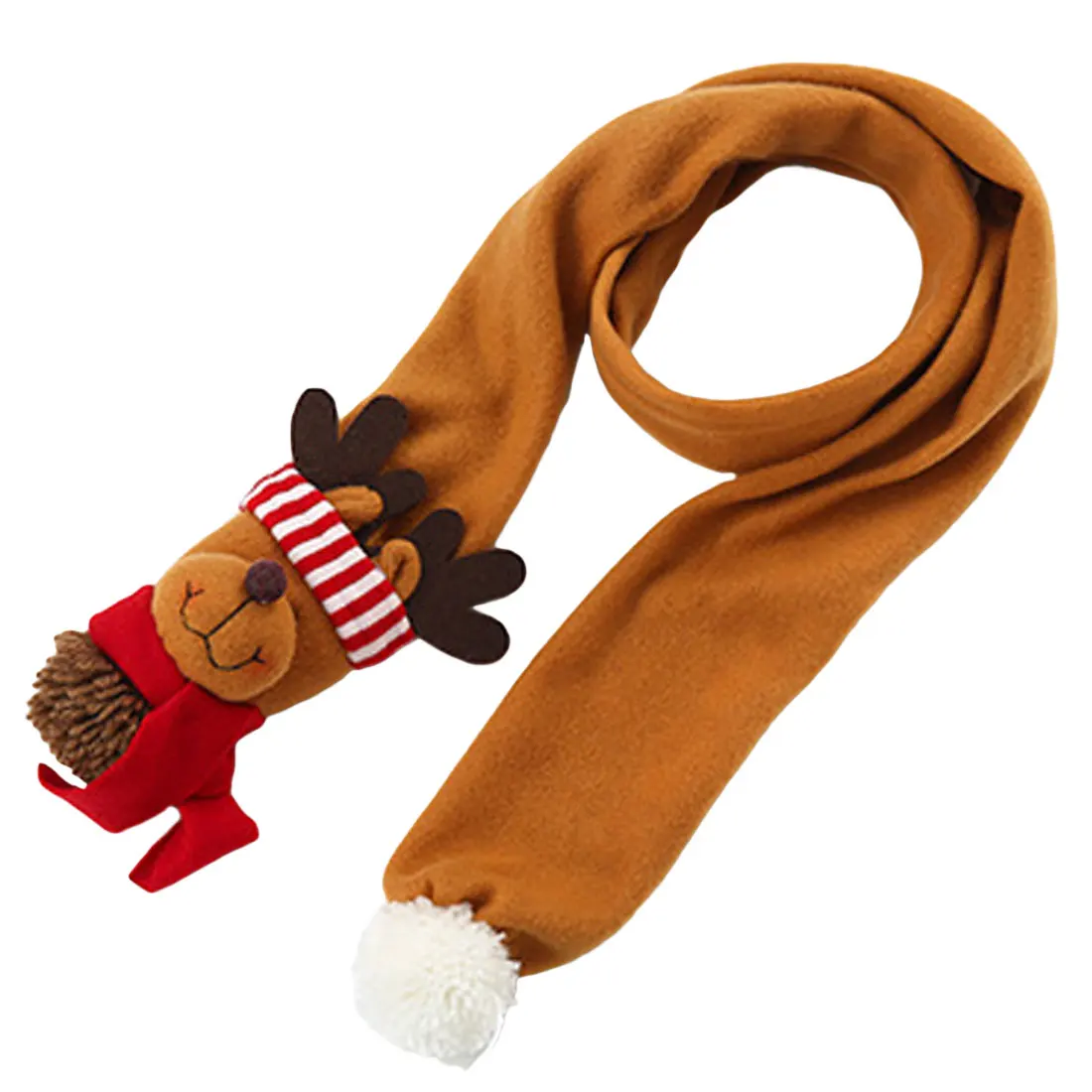 

Cool Christmas Ornaments Santa Claus Scarf Christmas Costume Accessories Gift Children's Bib comfortable Accessories