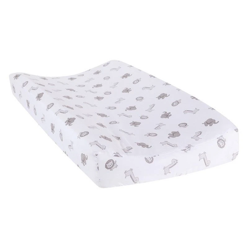Trend Lab 101127 Safari Chevron Animals Changing Pad Cover (1)