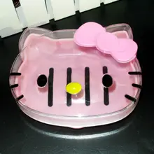 Милый держатель для мыла hello kitty/Чехол: прозрачный yey-1012 для лица