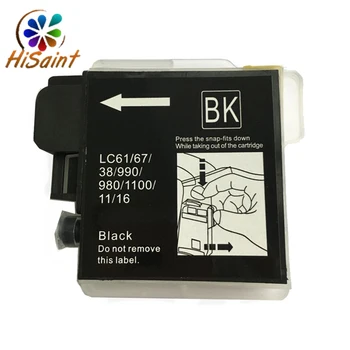

Hisaint for Brother LC61 LC67 Compatible Ink Cartridge for DCP - j140w / 145c / 165C / 185C / 195C /197c /365cn /375CW /385C