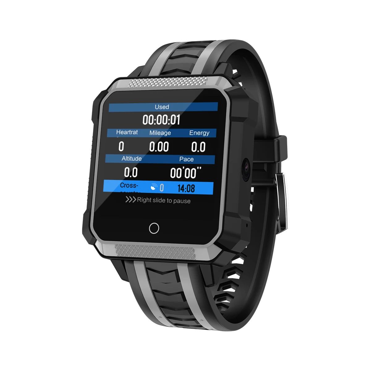 

SONGKU H7 4G IP68 Waterproof Smart Watch Men Android IOS Phone SIM GPS Heart Rate Monitor Outdoor Climbing Sport Smartwatch