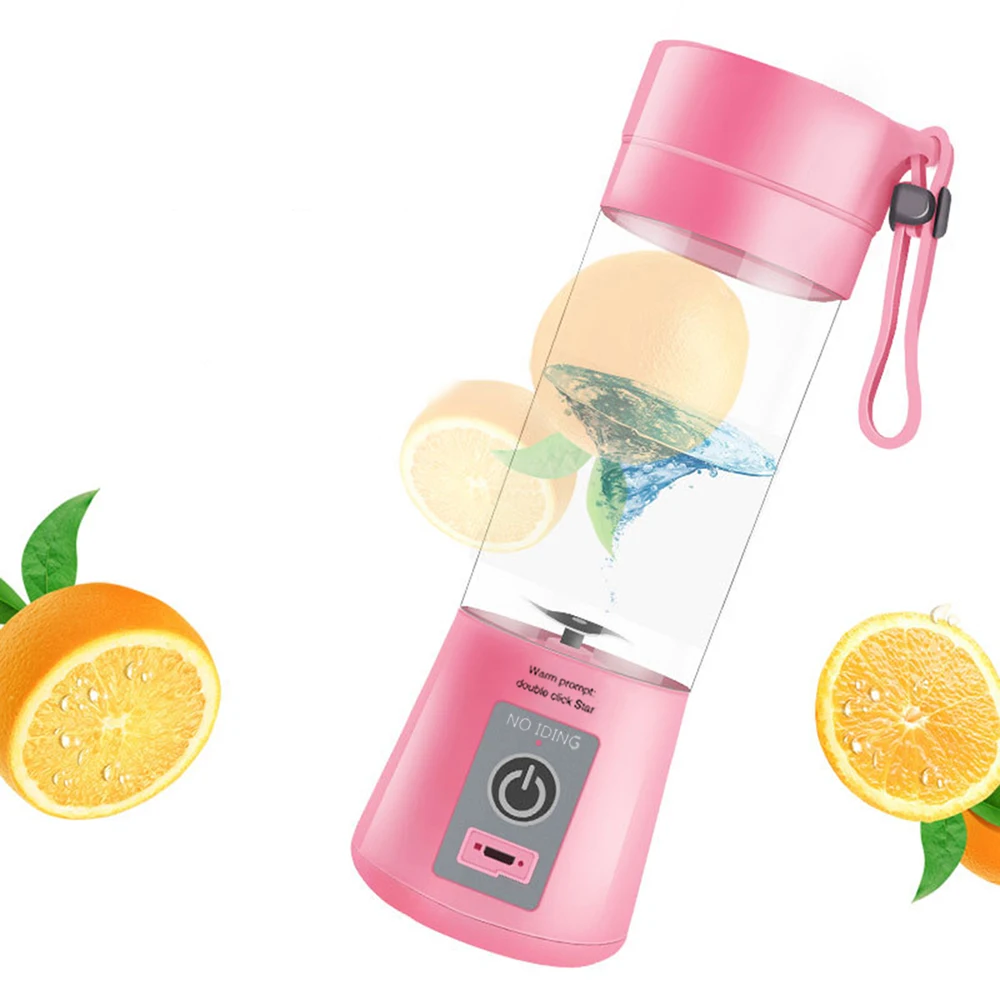 380 мл портативный блендер соковыжималка чашка USB перезаряжаемая электрическая автоматическая овощная соковыжималка чашка Лимон Апельсин чайник Миксер Бутылка капля