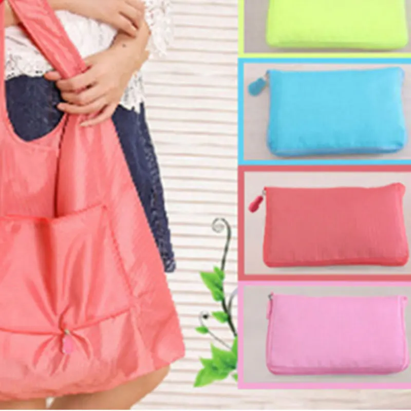 1 Pc Fashion Opvouwbare Groene Boodschappentas Tote Folding Pouch Handtassen Handig Grote Capaciteit Opslag Tassen Hoge Kwaliteit 1 Pc Fashion Opvouwbare Groene Boodschappentas Tote Folding Pouch Handtassen Handig Grote Capaciteit Opslag Tassen Hoge Kwaliteit