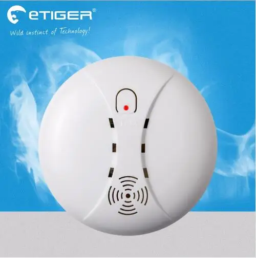 Big Discount 433MHz Portable font b Alarm b font Sensors Wireless Fire Smoke Detector standalone Smoke