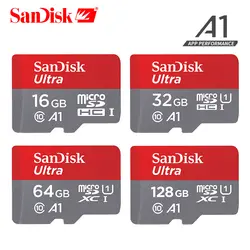 100% Оригинальные Подлинная SanDisk MicroSD карты Class10 TF карты SDXC 16 GB 32 ГБ, 64 ГБ и 128 ГБ 100 МБ/с. карты памяти