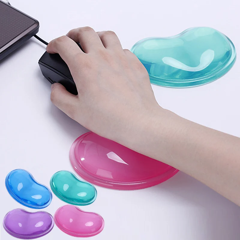 

Mouse Mat Silicone Wrist Gel Rest Support Pad Accessories for PC Laptop Computer XM66