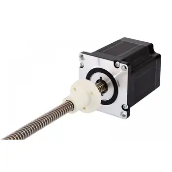 

Precision Linear Actuator Nema 23 External Linear Stepper Motor 66mm Stack 2.5A Lead 5.08mm/0.2" Lead Screw Length 250mm