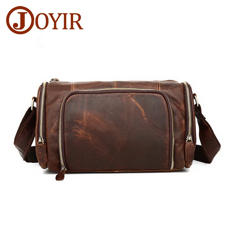 JOYIR New Genuine Leather Men Messenger Bag Vintage Fashion Design Bags Men Casual Crossbody Shoulder Bags For Men Male Handbag JOYIR New Genuine Leather Men Messenger Bag Vintage Fashion Design Bags Men Casual Crossbody Shoulder Bags For Men Male Handbag