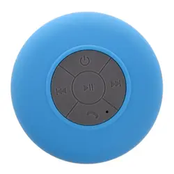 Портативный автомобиля Ванная комната громкой связи Беспроводной Bluetooth Динамик (синий)