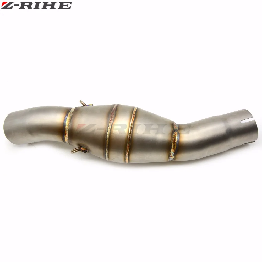 Un conector intermedio para Benelli bn300 tnt300 motocicleta escape silenciador escape conexión tubo de conexión frontal moto tubo medio
