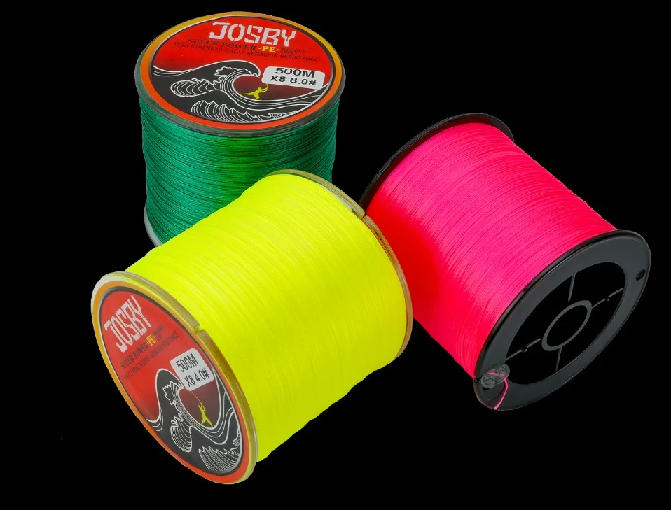 JOSBY 300 м бренд 4 нити PE плетеная леска Япония Multifilament 0,12 мм до 0,5 мм 10 фунтов до 80 фунтов Лидер продаж