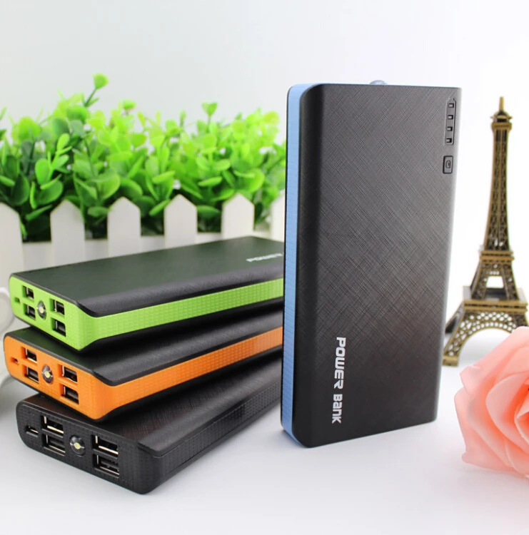 New Arrival Power Bank 20000mAh 4 usb powerbank portable charger