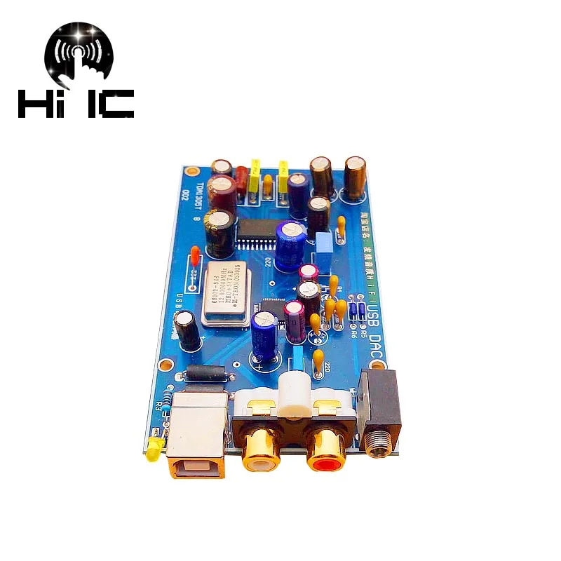 Цифровой аудио декодер HiFi TDA1305T USB DAC вход OTG выход RCA/3 5 мм усилитель для компьютера