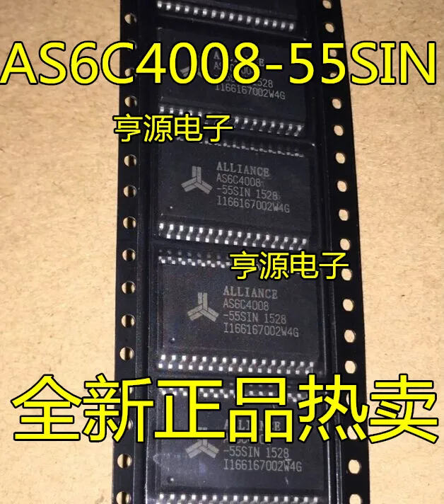 

5pcs AS6C4008 AS6C4008-55SIN SOP32 new ALLIANCE memory hot