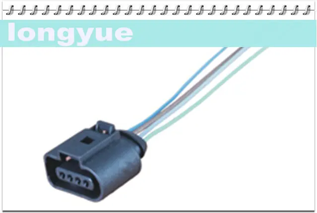 Longyue 20 штук Универсальный 4 пути разъем автомобиля гнездовая розетка 15 см провода