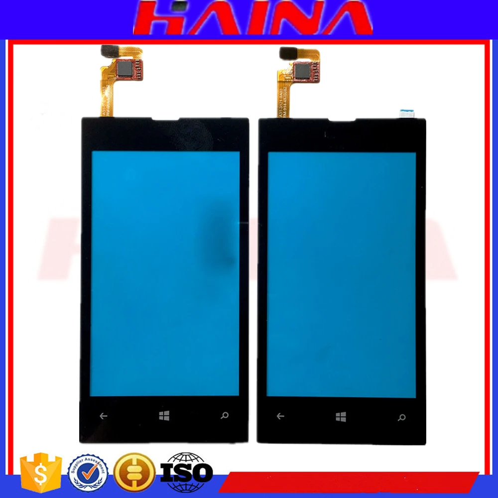 

Frame + touch Pannel For Nokia Lumia 520 Touch Screen Digitizer Front Glass Lens Sensor Panel 3M tape