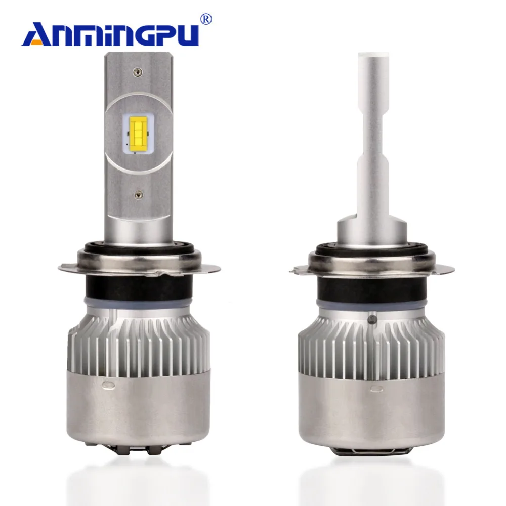 ANMINGPU 2018 Mini 12000LM/пара головсветильник п H4 Led H7 фары s H8 H11 HB3/9005 HB4/9006 H1 H3 9012 CSP