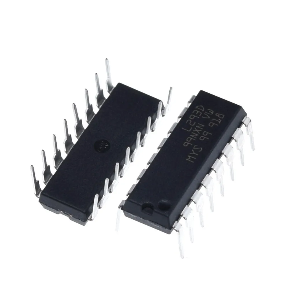 Шаговый Драйвер чипа IC L293D L293 293 DIP 16 10 шт. новинка 100%|ic l293d|ic chipic driver |