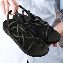 Вьетнамки; мужские модные повседневные сандалии; летние Студенческие сандалии; Мужская обувь; легкая мягкая водонепроницаемая подошва;