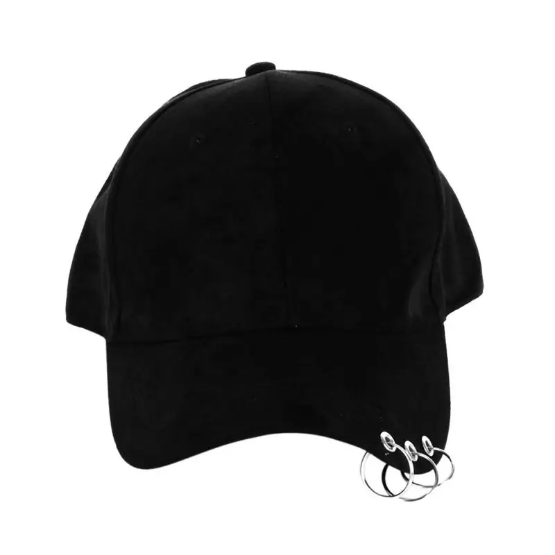 Unisex Casual Feste Einstellbare Baseball Caps Snapback hüte für männer baseball kappe frauen männer weiß baseball cap hut mit Ringe