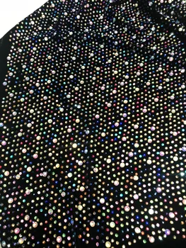 

CiCi-12.1144 fashionable sequins tulle embroidery french net lace fabric for party dress