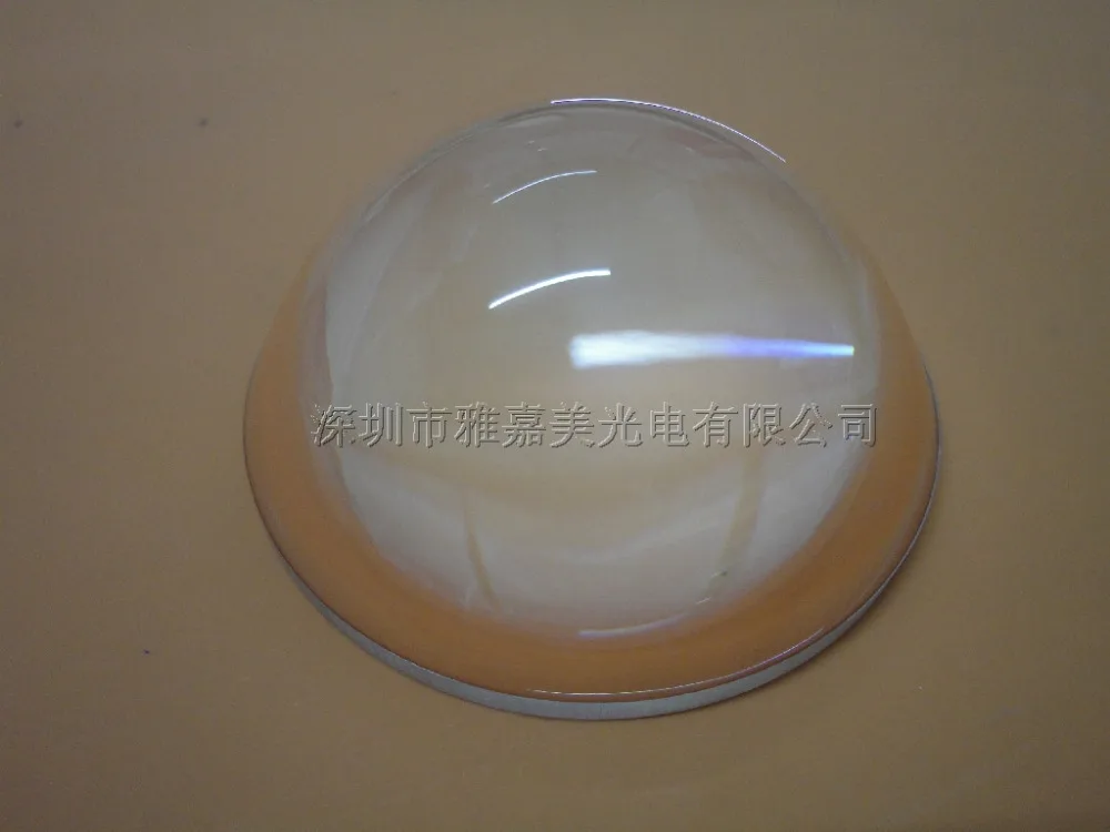 

power LED lens diameter 60mm*26mm Plastic Plano Convex lens,led optical lens,Led reflector lens