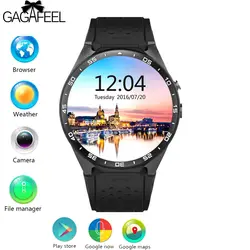 Gagafeel Kw88 Смарт часы для Android 5,1 IOS электроники Поддержка 3g Wi-Fi Micro SIM 1,39 дюймов Процессор MTK6580 SmartWatch для телефон