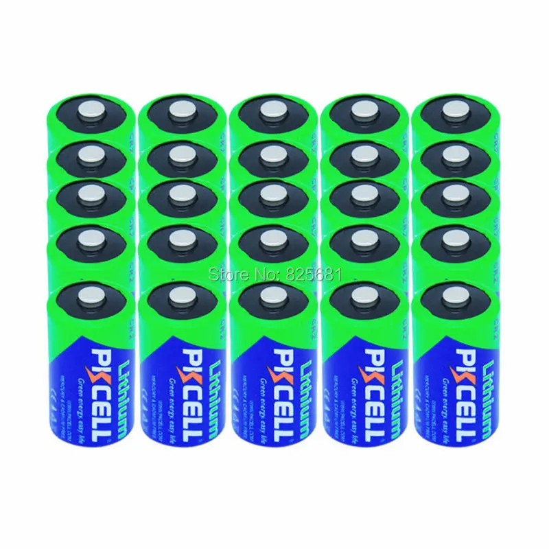 50Pcs PKCELL CR2 15270 CR15H270 850mAh 3V Battery Lithium Primary Non