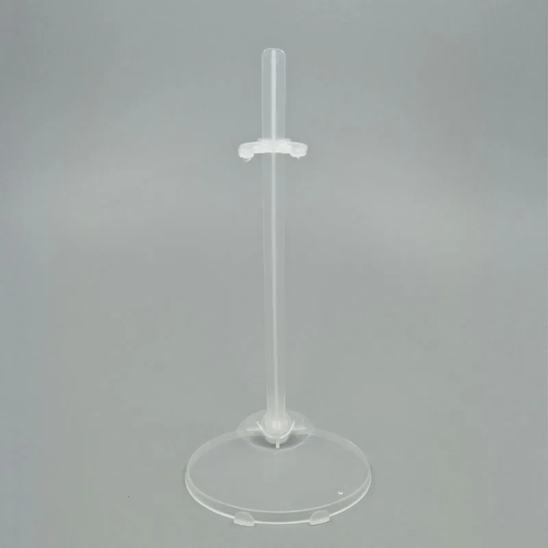 10pcs Transparent Stand Support for 11.5/" Dolls 1//6 Prop Up Model Display Holder