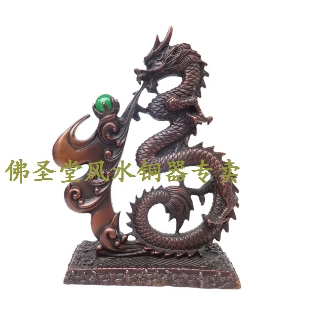 

Bronze statue copper fortune dragon candles feng shui decoration home decoration gift