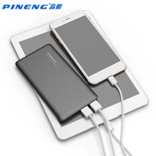 PINENG PN-958 10000MAH Power Bank Large Capacity Moble Phone External Battery Charger Power Supply For Iphone For Samsung Tablet