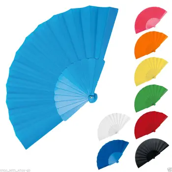 

[ Fly Eagle ] Free Shipping Burlesque, Show Girl, Flamenco Dancing Chinese Hand Fan Fancy Dress Party
