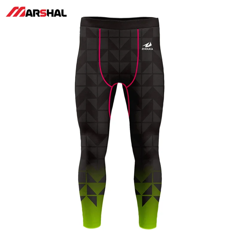 

Customized professional Running Compression Pants Tights Men Sports Leggings Fitness Sportswear Long Trousers Training Pants