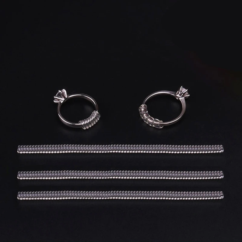 

10pcs Ring Size Adjuster Insert Guard Tightener Reducer Resizing Fitter Tools