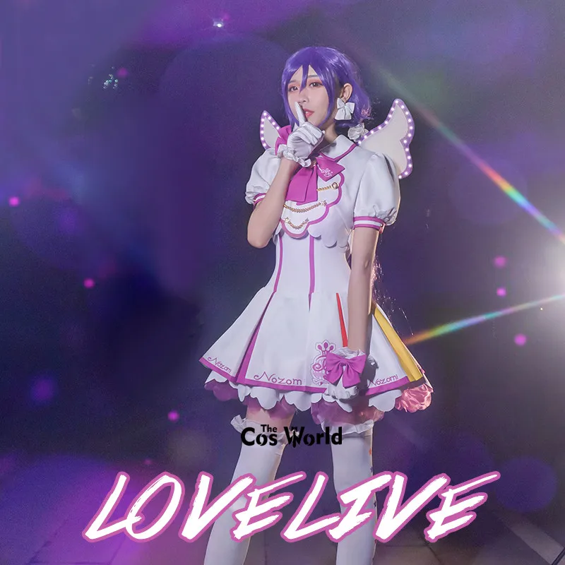 Juego de Arcade de Love Live, nueve estrellas, Venus, Honoka, Kotori, Umi, Eli, Nozomi, Maki, Rin, Hanayo, Nico, uniforme, traje de Cosplay