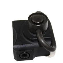 Тактический Пикатинни кнопка большого пальца руки остановить QD Железнодорожный Слинг поворотный кронштейн