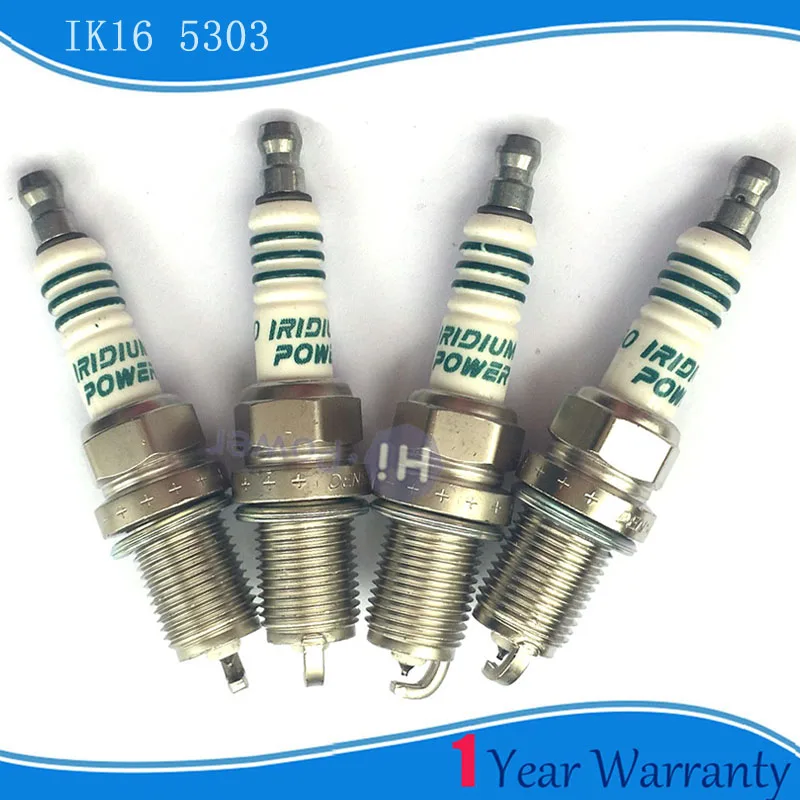 IK16 5303 Car Candle IRIDIUM POWER Spark Plug Glow Plug for Toyota Nissan Honda Hyundai Kia Mercedes-Benz Audi IK16-5303 06