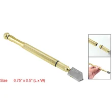 Skidproof Золотой алмазной ручкой стальное лезвие подачи масла СТЕКЛО резак инструмент