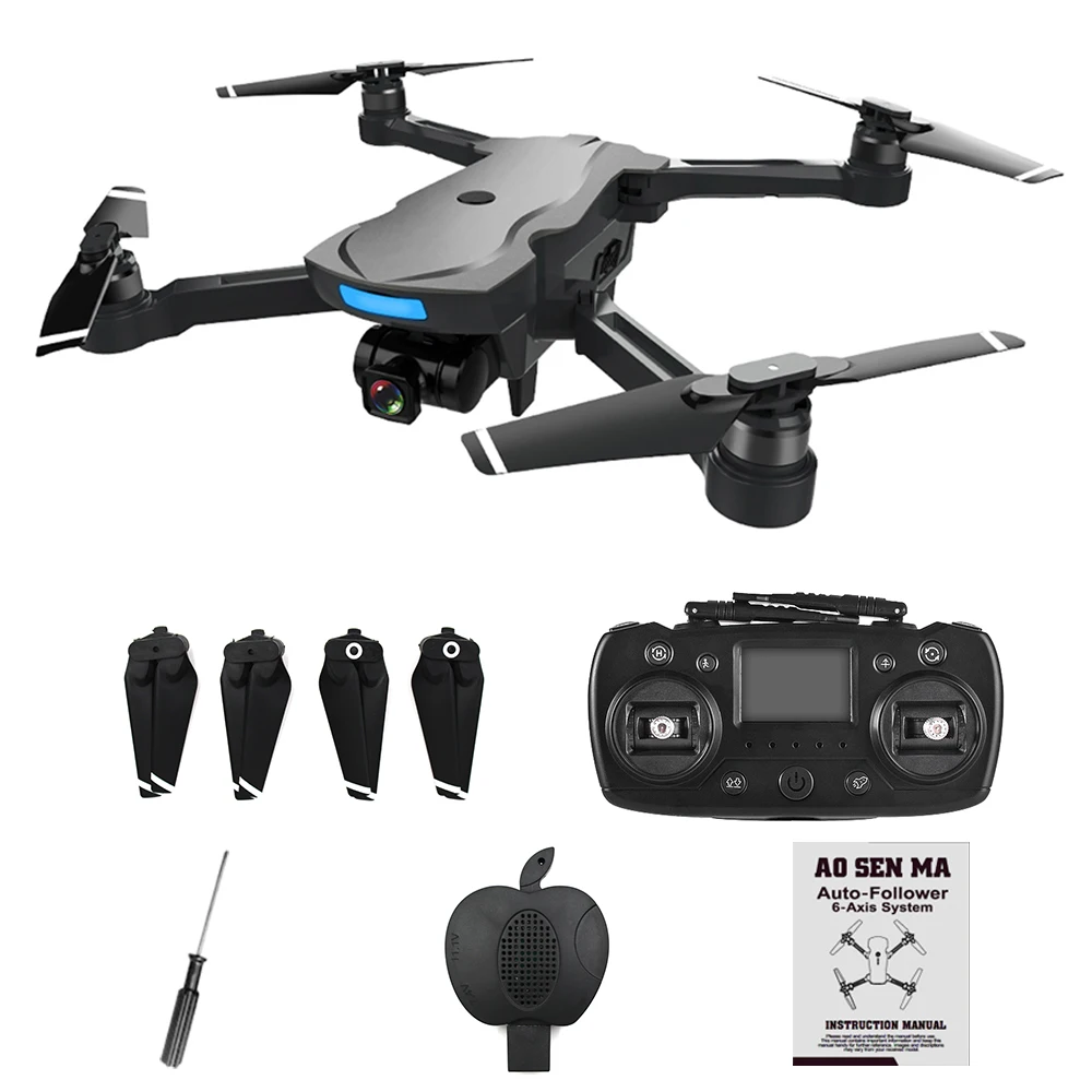 Aosenma CG033 бесщеточный FPV Квадрокоптер с 1080P HD Wi Fi шарнирная камера Радиоуправляемый