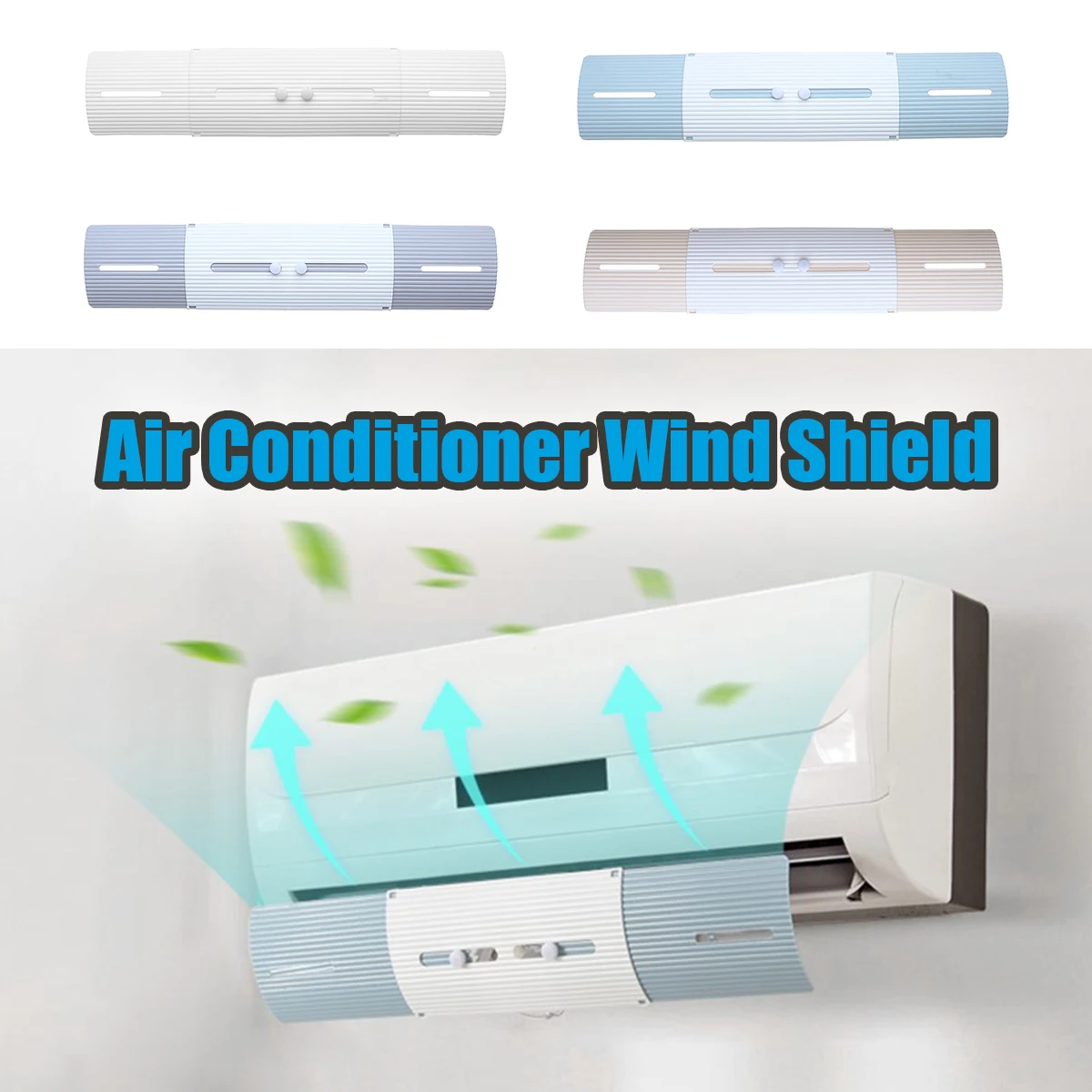 54 70cm Hanging Air Conditioner Windshield Outlet Shutter Board Month