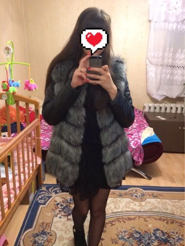 S-4XL, модное осенне-зимнее пальто, Женское пальто из искусственного лисьего меха с PU рукавом, женская искусственная Меховая куртка, gilet chalecos de pelo mujer