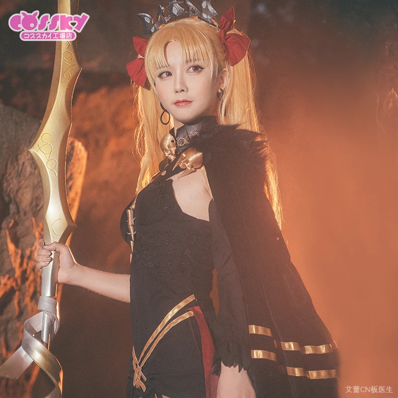 

[STOCK] 2018 Anime Fate/Grand Order Ereshkigal Battle Uniform Cosplay Custume Unisex Costume+ACC For Halloween Free Shipping New